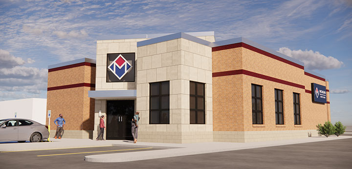Remodeled Chesterfield Township branch office